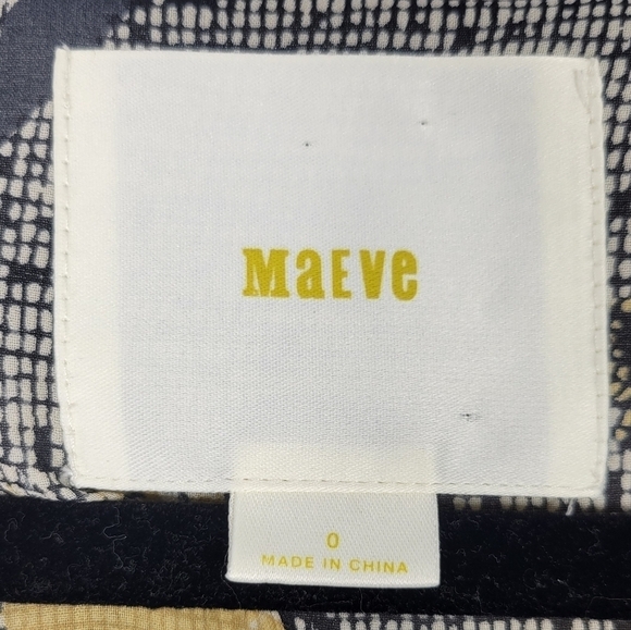 Maeve Silk Dress #604 Size 0 - Picture 5 of 12